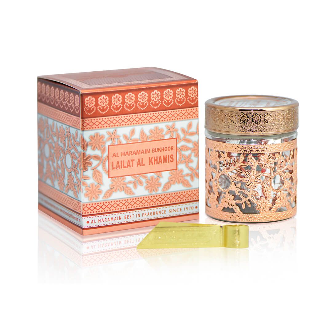 Haramain Bukhoor Lailat Al Khamis 100g - Image 2